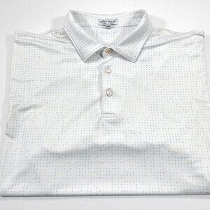 Peter Millar Summer Comfort XL Word Search All Over Print Golf Polo Performance